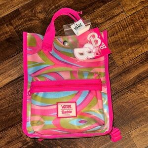Vans Barbie Pink and Green Backpack